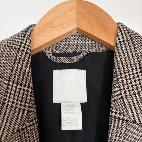 H&M Plaid Blazer - Picture 2 of 2